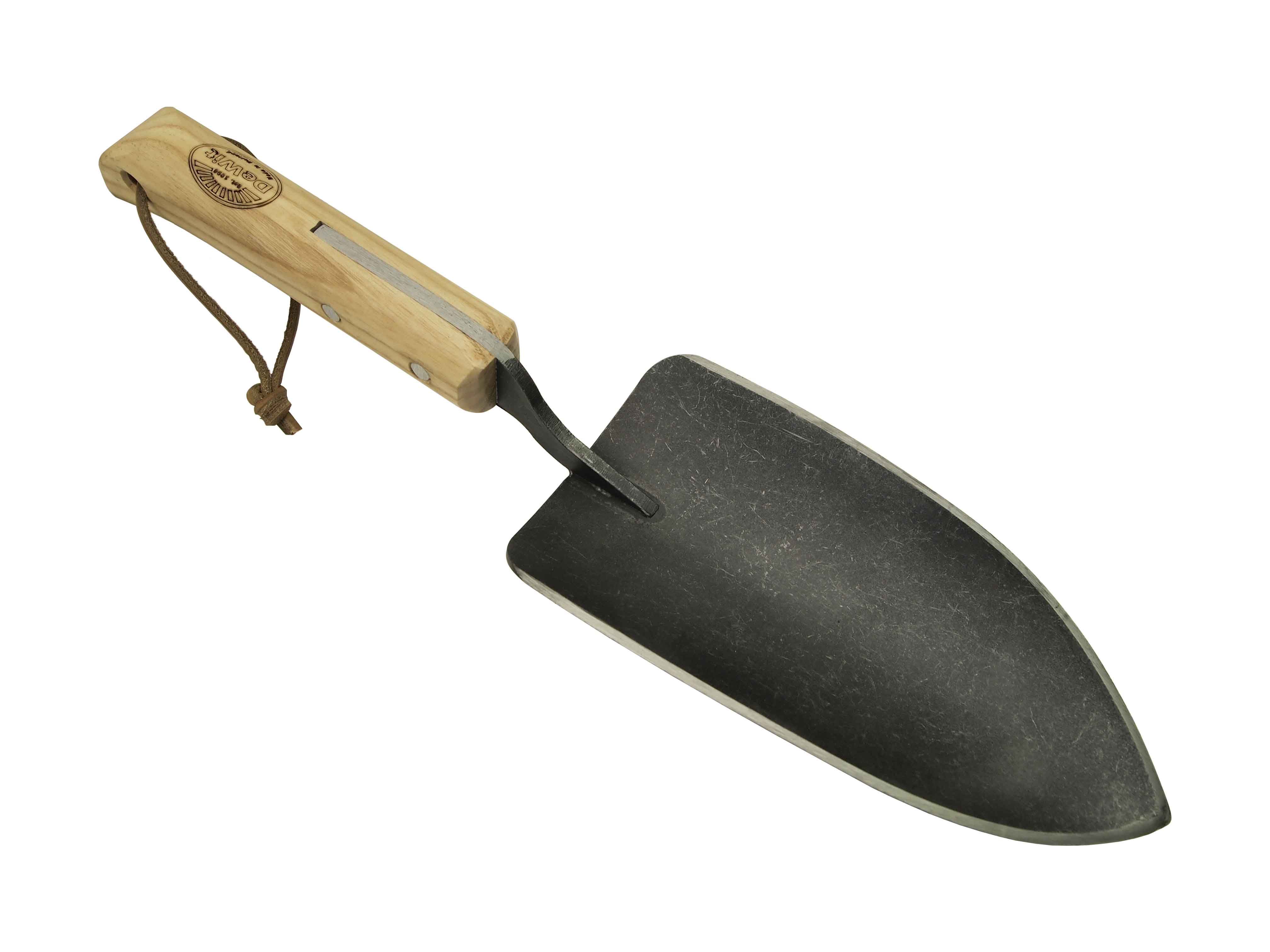 Planting trowel large ash oval handgrip DeWit